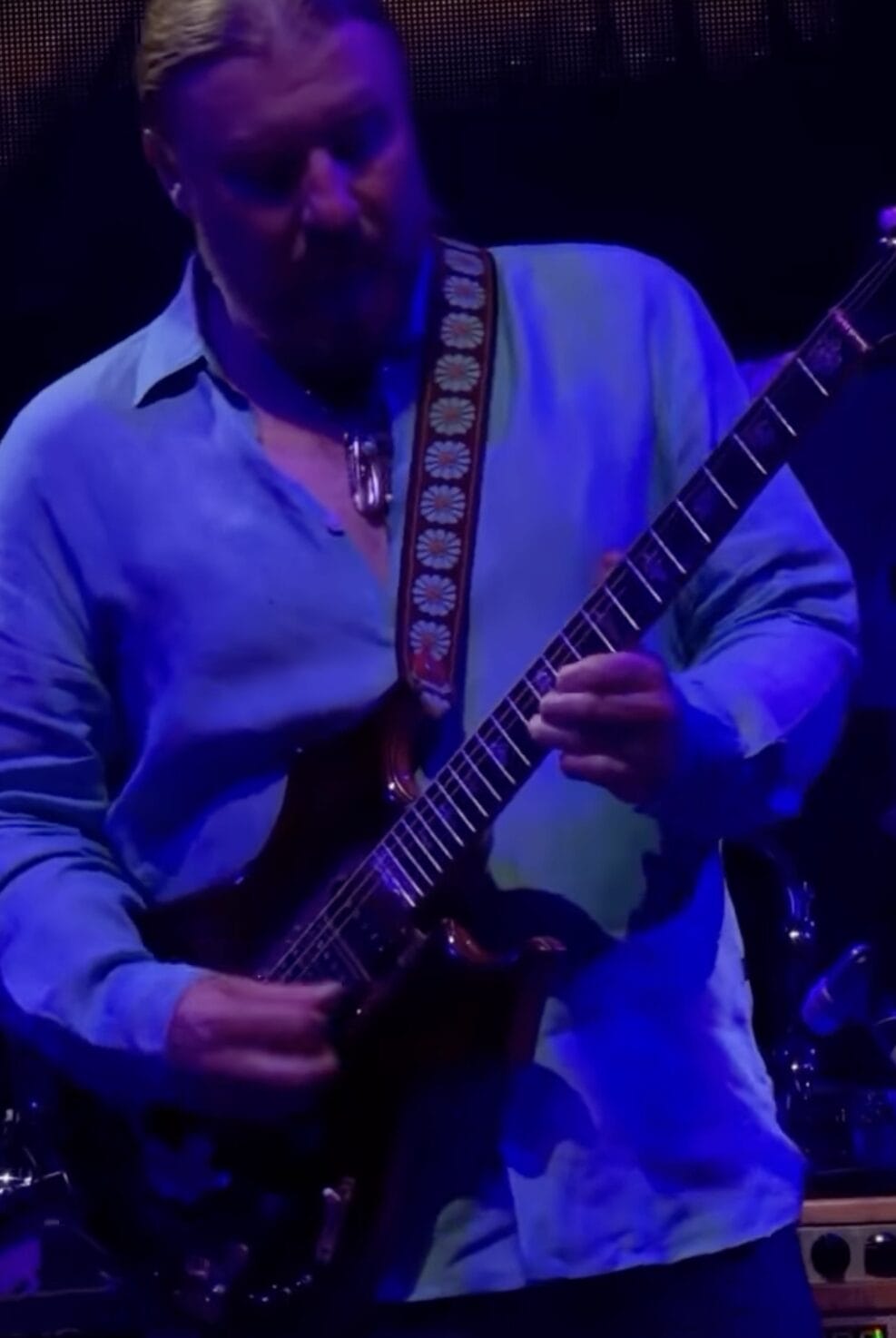Watch: Derek Trucks Puts Jerry Garcia’s Tiger Guitar and Frank Zappa’s Baby Snakes Gibson SG to Use at The Beacon